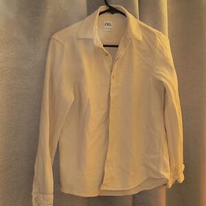 Chemise ZARA , Small , Beige
